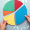 hands holding pie chart